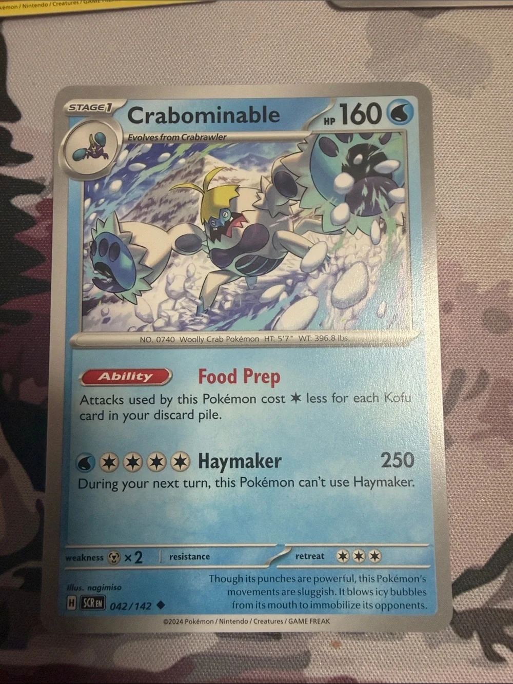 Crabrawler & Crabominable Evolution Lot | 3 Pokémon Cards | ✨5/$25✨